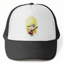 Biana the Blonde Bassist Mesh Hat