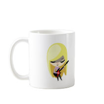 Biana the Blonde Bassist Mugs