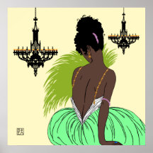 Bianca in Green - Prints/Posters