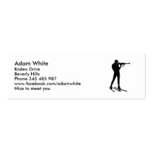 Biathlon Business Card