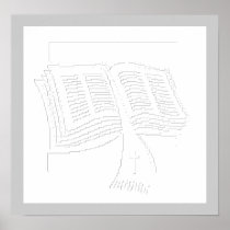 Bible Art Digital Pencil Print