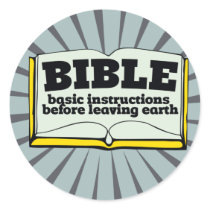 Bible - basic instructions stickers