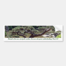 Bible BirthVerse Bumper Sticker