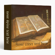 Bible by Vincent van Gogh, Vintage Impressionism Binder