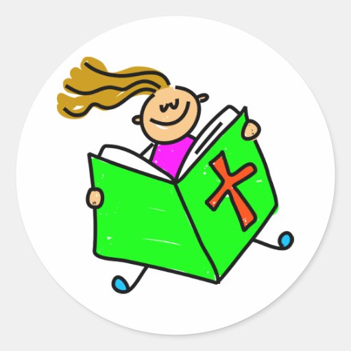 Bible Kid Sticker