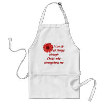 Bible Verse Apron