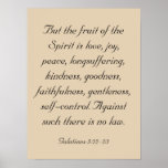 Bible Verse Artwork, Fruit of the Spirit