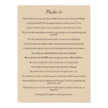 Bible Verse Print, Psalm 91 posters