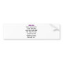 Bible Verses - John 14:6 Bumper Sticker
