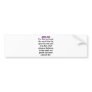 Bible Verses - John 3:16 Bumper Sticker