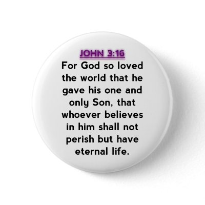 Bible Verses - John 3:16 Pin by 4sillygoose