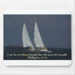 Bible Versus Series - Philippians 4:13 mousepads