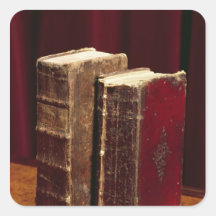 Bibles belonging to Lord Byron and Augusta Leigh Square Stickers