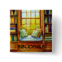 Bibliophile button