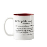 bibliophile, defined mug
