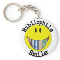 Bibliophile Smile Keychain