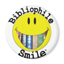 Bibliophile Smile Refrigerator Magnets
