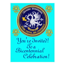Bicentennial 6.5" x 8.75"  Important Notes Below Custom Announcement