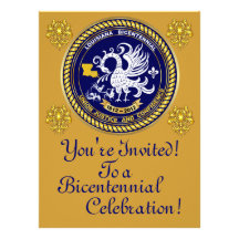 Bicentennial 6.5" x 8.75"  Important Notes Below Announcement