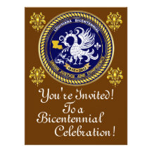 Bicentennial 6.5" x 8.75"  Important Notes Below Announcement
