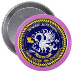 Bicentennial Birthday-Mardi Gras Party Louisiana Pinback Button