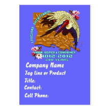 Bicentennial Business Important See Notes Below Business Card Template