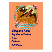 Bicentennial Business Important See Notes Below Business Card Template