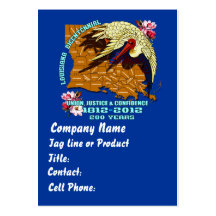 Bicentennial Business Important See Notes Below Business Card Template