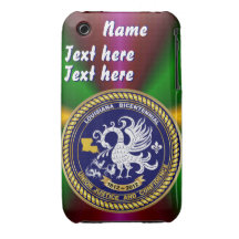 Bicentennial Louisiana 30 Colours See Notes Case-Mate iPhone 3 Case
