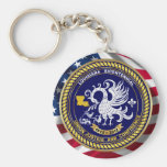 Bicentennial Louisiana Mardi Gras Party See Notes Keychain
