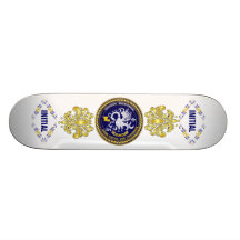 Bicentennial Louisiana Mardi Gras Party See Notes Skate Board Deck
