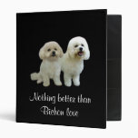 Bichon Buddies Binder