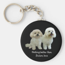 Bichon Buddies Keychain