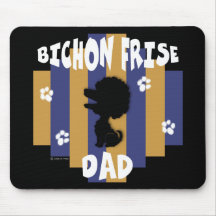 Bichon Dad Mousepad