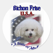 Bichon Frise Gifts Stickers