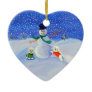Bichon Frise Heart Ornament