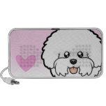 Bichon Frise Love Travelling Speaker