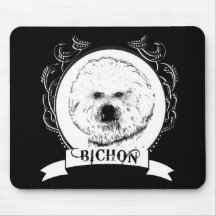 BICHON FRISE MOUSEPADS