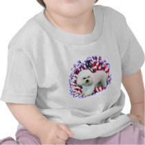 Bichon Frise Patriot t-shirts