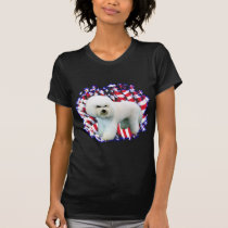 Bichon Frise Patriot t-shirts