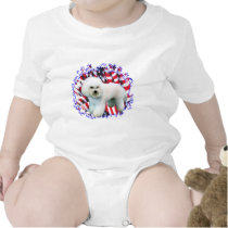 Bichon Frise Patriot t-shirts