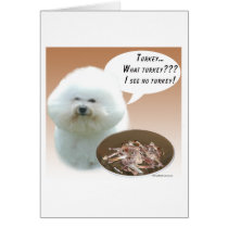 Bichon Frise Turkey cards