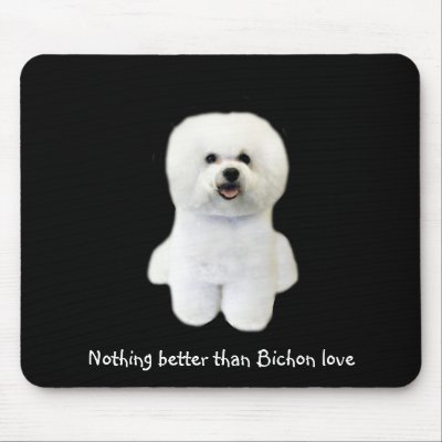 Bichon Mousepad by normagolden