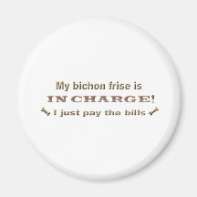 bichonfrise refrigerator magnets