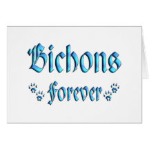 Bichons Forever Greeting Cards