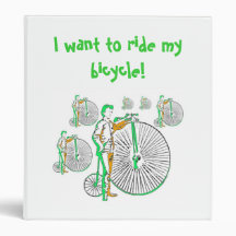 Bicycle 3 Ring Binder