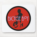 Bicycle Boy Mousepad