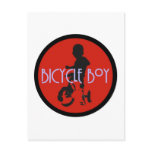 Bicycle Boy Postcard