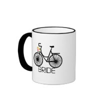 Bicycle Bride Tshirts and Gifts Coffee Mug