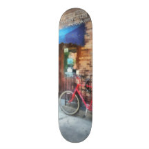 Bicycle By Post Office Skateboards